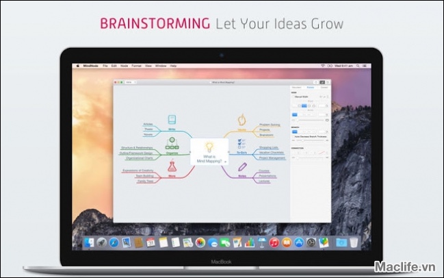 Với phần mềm vẽ sơ đồ tư duy trên Mac, bạn có thể tạo ra những bản sơ đồ tư duy đẹp mắt cho công việc của mình. Đây là một công cụ mạnh mẽ giúp bạn trình bày ý tưởng của mình một cách rõ ràng và dễ hiểu. Hãy xem hình ảnh liên quan và tìm hiểu thêm về phần mềm này!