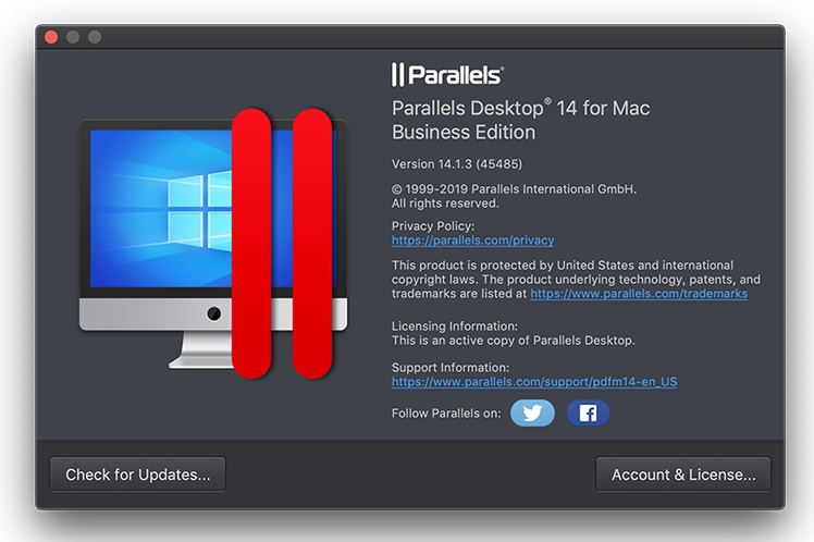 Parallel Desktop thuoc