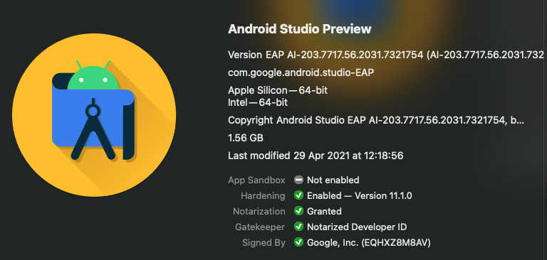 Hướng dẫn cài Android Emulator chạy native trên Apple Silicon M1 - Maclife  - Everything for Mac Lovers