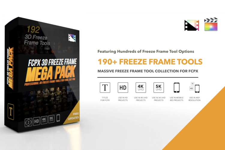 Pixel Film Studios FCPX 3D Freeze Frame Mega Pack copy - Maclife -  Everything for Mac Lovers